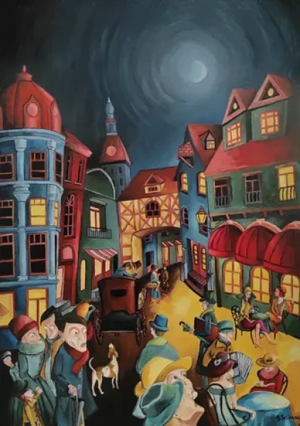 ART PUZZLE 5226 Puzzle Večerní shon