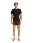 Pánské merino boxerky ICEBREAKER Mens 175 Everyday Boxers wFly, Dark Loden velikost: L