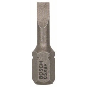 Bosch Accessories plochý bit 4 mm extra tvrdé C 6.3 25 ks - bit šroubovací Bosch zvlášť tvrdý Extra-Hart 2607001458