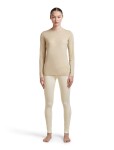Dámské merino triko dlouhý rukáv ICEBREAKER Wmns 200 Oasis LS Crewe, Bay Heather velikost: L