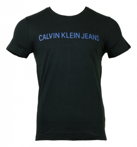 Pánské tričko OU57 tmavě modrá - Calvin Klein tmavě modrá M