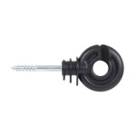 Kruhový izolátor s vrutem pro elektrický ohradník, vodiče do 12 mm - 100 ks