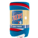 Great Branding Deka Philadelphia 76ers NBA Campaign Fleece Throw 127 x 152 cm