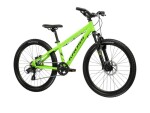 Dětské kolo Kross DUST JR 1.0 DSC 24", model 2026, barva zelená/zelená/lesk