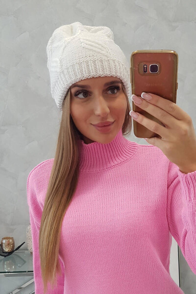 Majka dámská čepice K376 bílá UNI