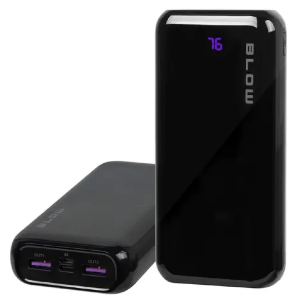 Powerbanka PB20F černá / Powerbanka / 20000 mAh / PD 20W / 2x USB-A / 1x USB-C (81-152#)