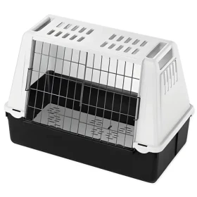 Ferplast Atlas Car Mini šedá / Přepravka pro psy a kočky / 72x41x51 cm / nosnost 10 kg / do auta (G84-73079021)