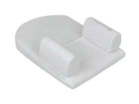 KikkaBoo Polohovací podložka z paměťové pěny klínová Airknit Grey / od narození (31106010146KB)