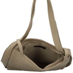 Trendy dámský kožený kabelko-batoh Ruoxi, taupe