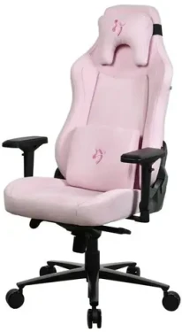 AROZZI VERNAZZA Supersoft Fabric Pink / Herní židle / látkové čalounění / růžová / nosnost 145kg (VERNAZZA-SPSF-PNK)