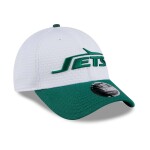 New Era Pánská kšiltovka New York Jets NFL 2024 Training Camp Stretch-Snap 9FORTY - Bílá