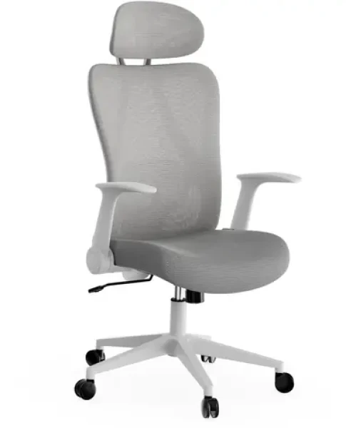 SENSE7 Noxo šedá / Kancelářské ergonomické křeslo / nosnost 150 kg (5902659848093)