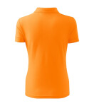 Pique Polo polokošile dámská tangerine orange 2XL