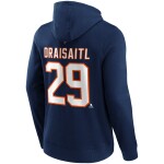 Fanatics Pánská mikina Edmonton Oilers NHL Leon Draisaitl #29 Player Hoodie Velikost: L