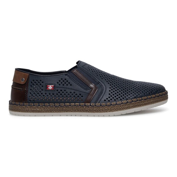 Espadrilky Rieker B5297-14 Materiál/-Syntetický,Přírodní kůže (useň) - Lícová