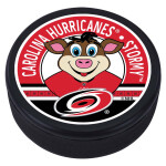 Mustang Puk Carolina Hurricanes NHL Stormy Mascot Textured Puck