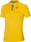 Mizuno Pánské tričko Frontier Shadow Polo Cyber Yellow - Běžecké tričko Mizuno Frontier Shadow Polo 62GAC00445 Velikost textilu: M