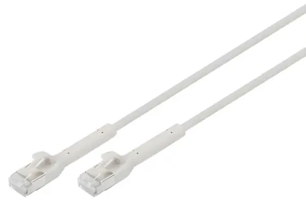 Digitus šedý / Patch kabel / Cat6a F/FTP / úhlový / 0,3 m (DK-1632-A-003B)