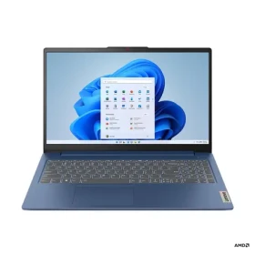 Lenovo IdeaPad Slim 3 15ABR8 modrá / 15.6" FHD / AMD Ryzen 5 5625U 2.3GHz / 8GB / 512GB SSD / AMD Radeon / W1 (82XM00USCK)