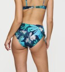 Dámské plavkové kalhotky Summer Fleur Midi X - TRIUMPH kombinace temně růžové (M020) 0042