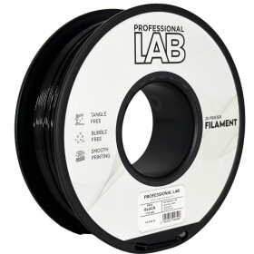 PETG filament 1,75 mm černý Professional Lab 1 kg