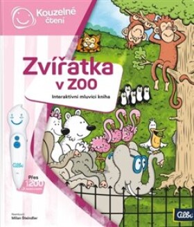 Kouzelné čtení Kniha Zvířátka ZOO