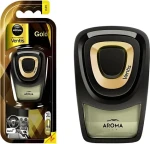 ACCURA Osvěžovač do mřížky VENTIS gold / Tekutá vůně do auta / 8 ml (amA83381)