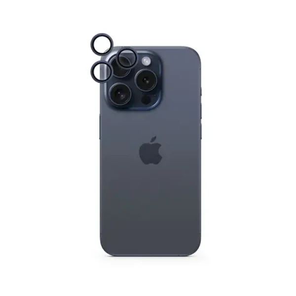 Epico Aluminium Lens Protector ochranné sklo zadního fotoaparátu pro Apple iPhone 15 Pro Pro Max modrá (81312151600001)