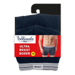 Dvojbalení bavlněných boxerek ULTRA RESIST BOXER 2x - BELLINDA - černá XXL