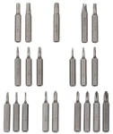 StarTech Elektrický šroubovák 20 bitů / Elektrický šroubovák / stříbrná / na baterie / 180×16 mm / 52 g (CTK20PCEDRIVE)