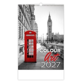 Kalendář nástěnný 2027 - Colour Art