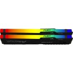 Kingston FURY Beast Black RGB 32GB (2x 16GB) 6000MHz / DDR5 / CL36 / DIMM / 1.35V / EXPO (KF560C36BBE2AK2-32)