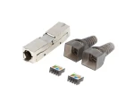 Lanberg RJ45 CAT6A / Konektor / 2 ks / FTP / 8P8C / bez nářadí (PL2SA-6000TL)