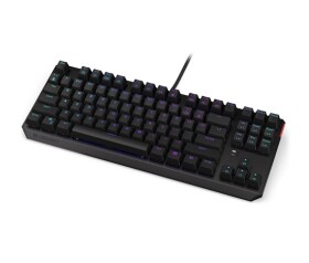 ENDORFY Klávesnice Thock TKL CZ Red, Mechanická, USB, ARGB, černá EDF_557967