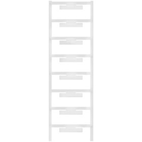 Terminal markers, MultiCard, 40 x 7 mm, Polyamide 66, Colour: White ELS 7/40 MC WS 1045640000 bílá Weidmüller 40 ks