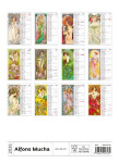 Nástěnný kalendář 2026 Helma - Alfons Mucha, 24 x 33 cm