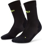 CEP dámské běžecké kompresní vysoké ponožky ULTRALIGHT 4.0 - black/grey Velikost: III (Vel. chodidla 37-40)