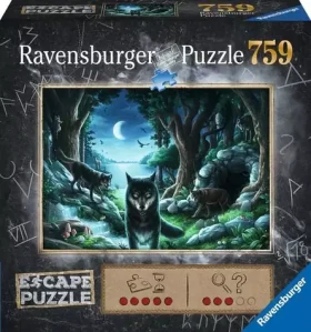 RAVENSBURGER Exit Puzzle: Prokletí vlků