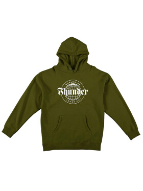 Thunder WORLDWIDE ARMY/WHT pánská mikina přes hlavu - M