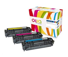 OWA Armor toner pro HP Color Laserjet Pro300 M351, M375, Pro400 M451, M475, 3x2600 stran, CF370AM, C+M+Y EDF_1081655