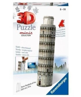 Ravensburger Puzzle Mini budova - Šikmá věž v Pise 54 dílků