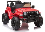 Mamido Dětské elektrické autíčko Jeep Speed červené