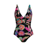 Dámské jednodílné plavky Ophelia 7711 multi colour - RosaFaia 75 C/D