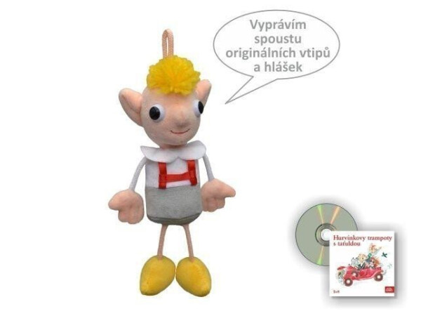 Hurvínek 22cm mluvící + CD