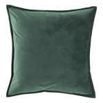 Chic Antique Sametový povlak na polštář Aix Forest Green 50 × 50 cm, zelená barva, textil