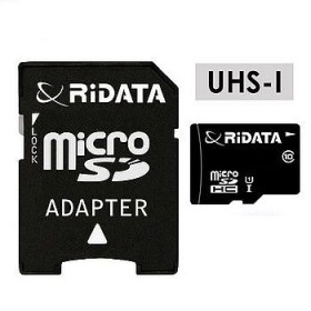 RIDATA 32GB microSDHC / Class 10 / UHS-I / vč.adapteru na SD (UH32G)