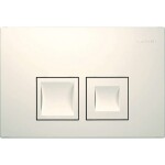 GEBERIT - Duofix Set předstěnové instalace, klozetu Alpha a sedátka, tlačítko Delta35, alpská bílá SANI11CD3143