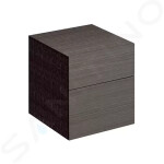 GEBERIT - Xeno 2 Boční skříňka 450x510 mm se zásuvkami, šedá 500.504.43.1