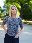 EVONA a.s. Dámské triko VEGA 657 - Dámské triko VEGA 657 657 L