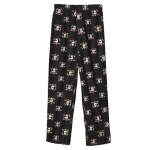Outerstuff Dětské pyžamové kalhoty Anaheim Ducks NHL Team Colored Printed Pant Velikost: Dětské M (9 - 11 let)